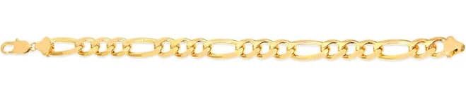 18K Gold Layered Oro Laminado Men's Chain