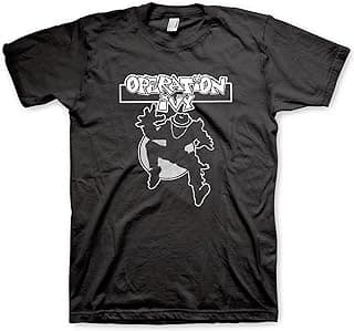 Operation Ivy Ska Man Mens Black Short Sleeve T Shirt 80s Punk Rock Vintage Style Graphic Tees
