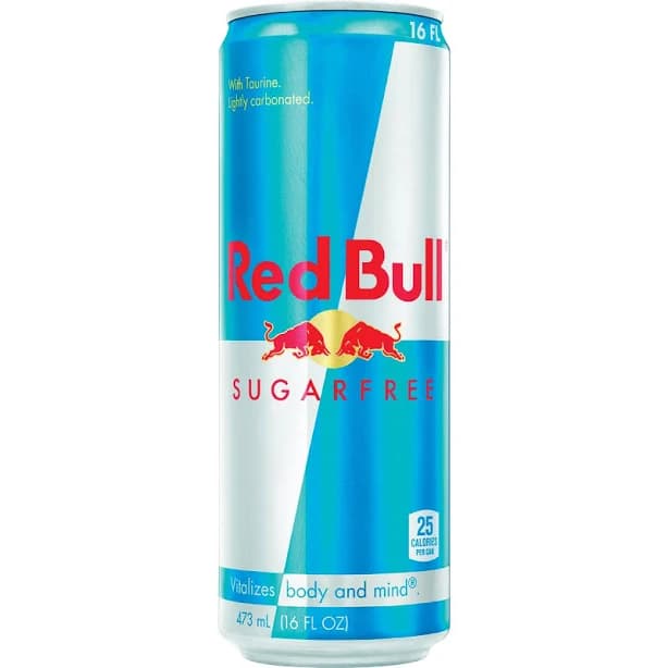 Red Bull 16 Oz. Sugar-Free Flavor Energy Drink (Pack of 12)