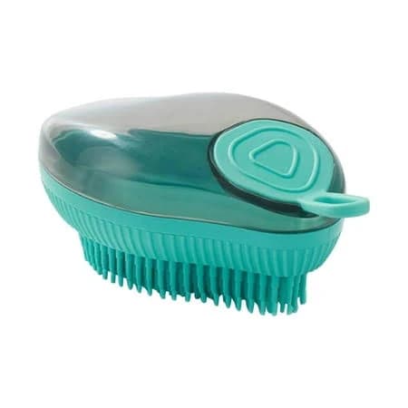 Shaped Pet Silicone Bath Brush for Cats and Dogs Multifunctional Floating Hair Removal and Massage Tool for Bathing and Back Scrubbing, Infant Boy's,