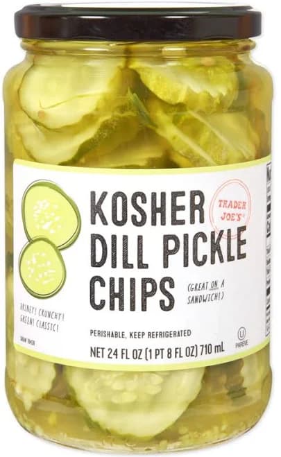 Kosher Dill Pickle Chips