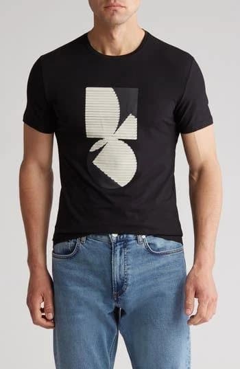 T.R. Premium Men's 3D Abstract Stretch Cotton T-Shirt