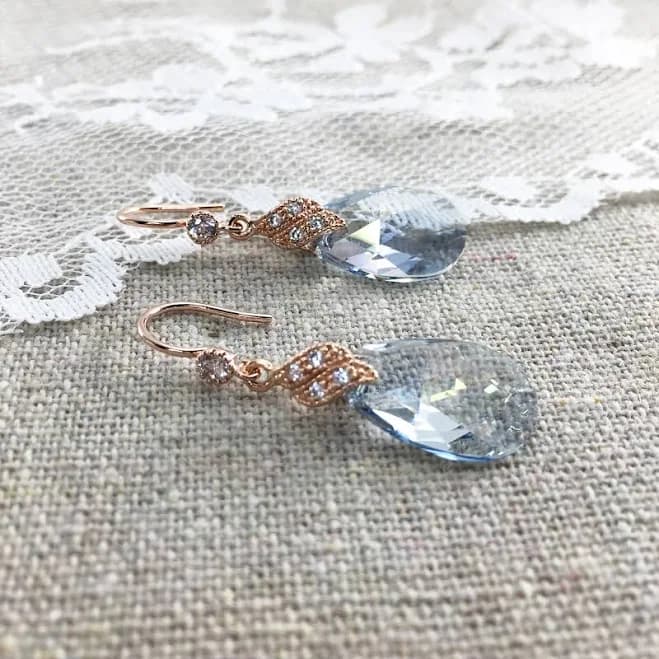 Swarovski Crystal Dangling Earrings