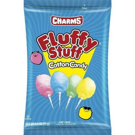 Snack Mountain Fluffy Stuff Cotton Candy 2 Pack