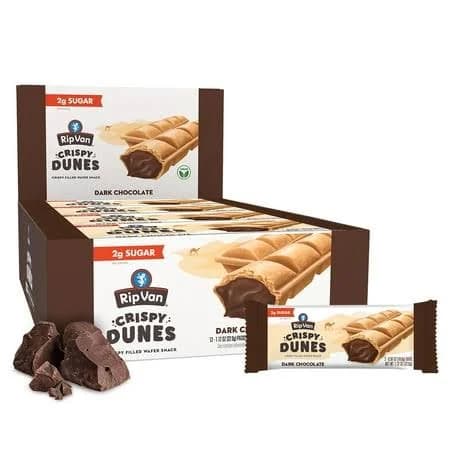 Crispy Dunes Vegan Dark Chocolate Wafer Sticks