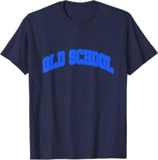 Royal Blue Graphic Old School Royal Blue Graphic T-Shirt