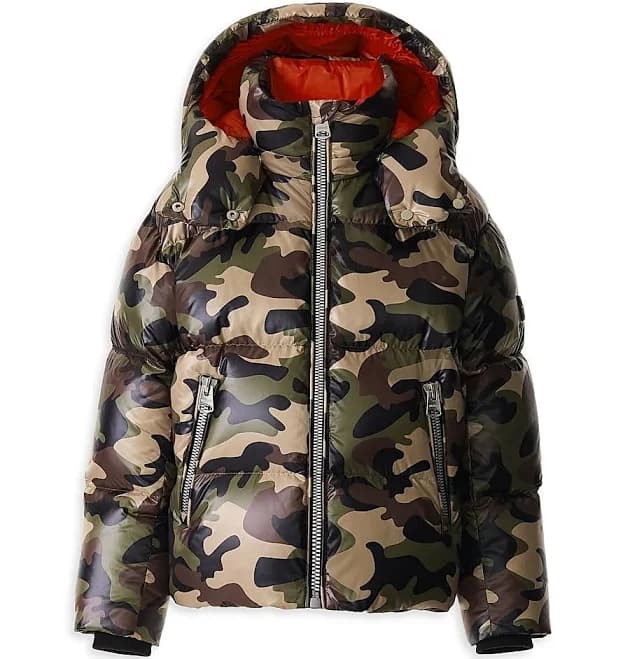 Mackage Kids' Jesse Camo Water Repellent Puffer Coat