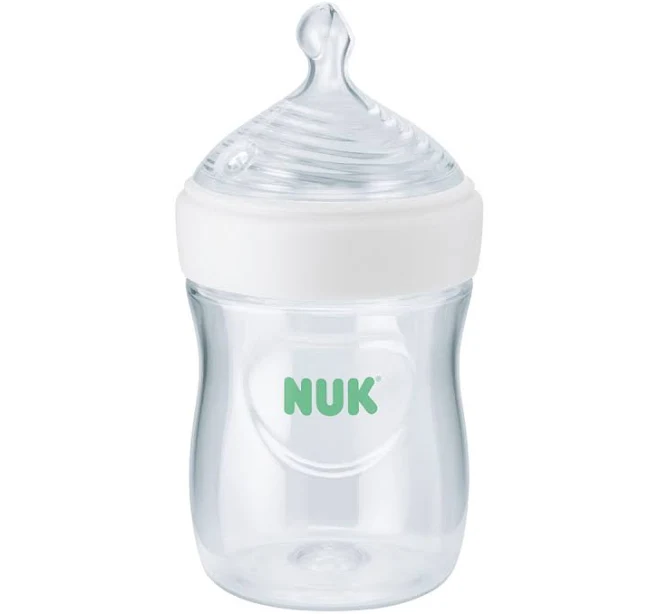 NUK Simply Natural Baby Bottle with SafeTemp