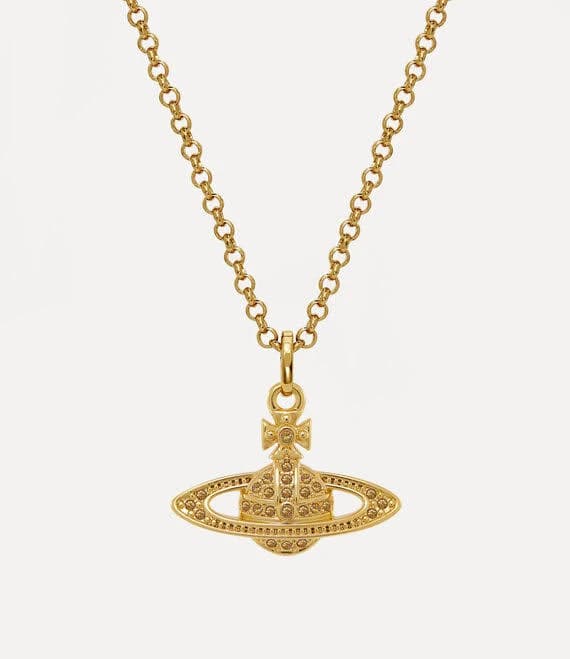 VIVIENNE WESTWOOD Women's Mini Bas Relief Pendant Necklace