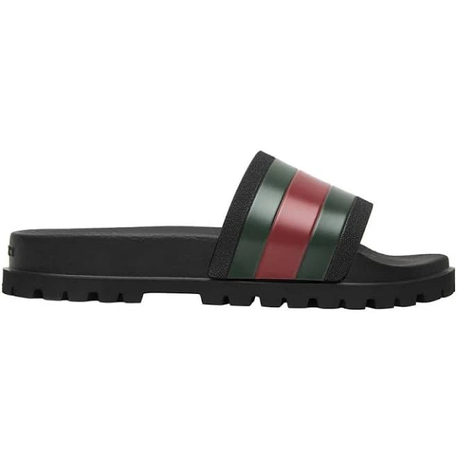 Gucci Web Slide 'Black' | Men's Size 6