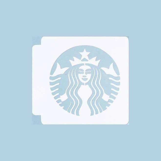 Starbucks Logo 100 Stencil
