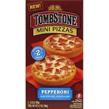 Tombstone Pizzas, Mini, Pepperoni, 2 Pack
