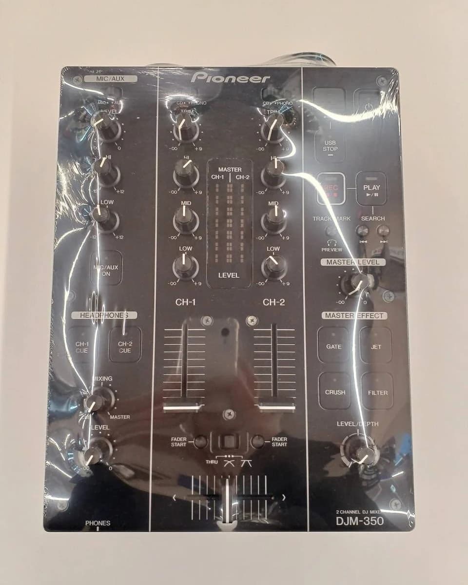 Pioneer DJM-350 2-Channel DJ Mixer with Effects