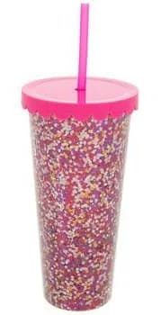 Tapered Glitter Tumbler