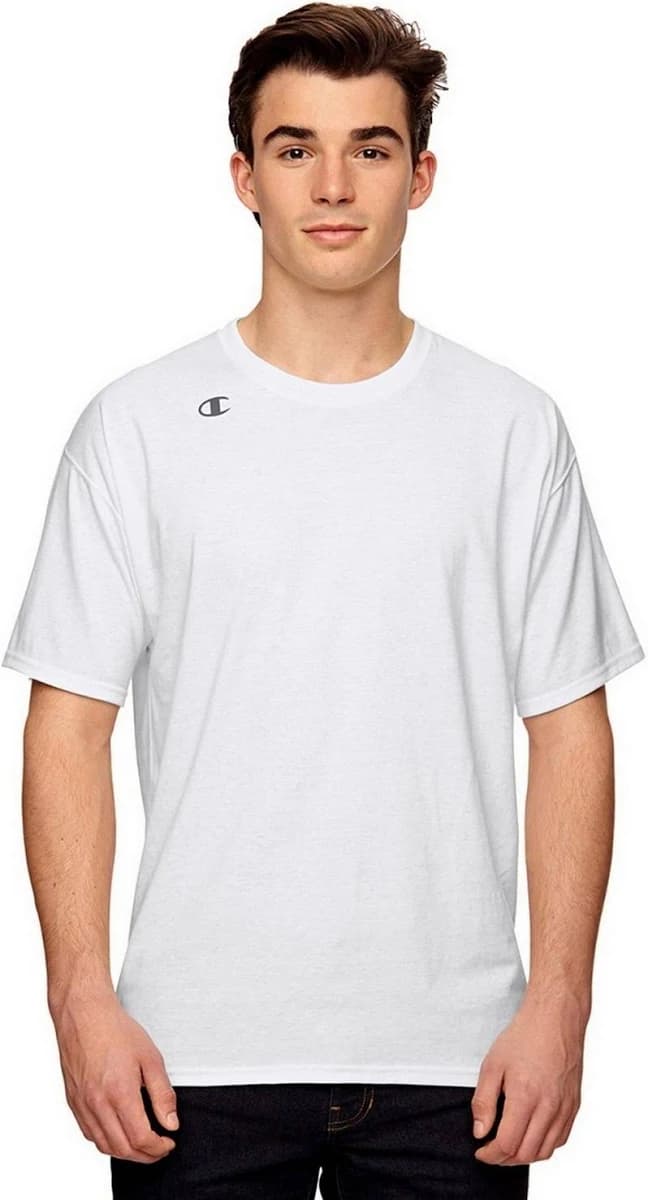 Wholesale Champion T380 Mens Vapor Cotton Short Sleeve T-shirt