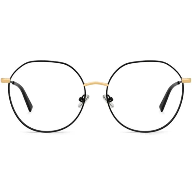 Round Glasses Oversized Metal Frame For Big Face Men Large Head