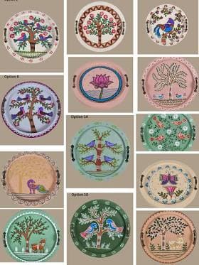 Handmade Art Space Home Decor Tray