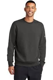 Nike Men's Club Fleece Sleeve Swoosh Crew Sweatshirt
