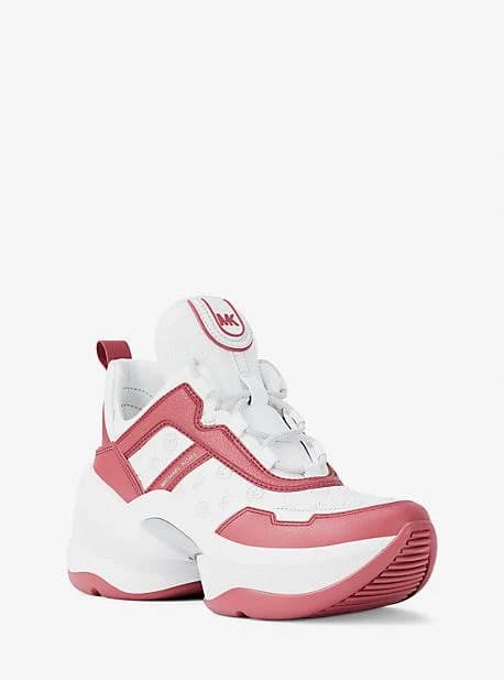Michael Kors Women's Olympia Logo Debossed Low-top Sneakers
