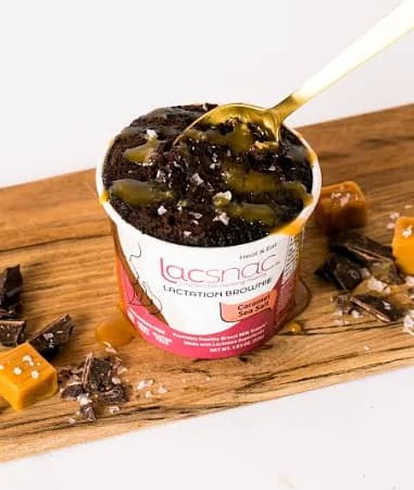 Caramel Sea Salt Milk Boosting Snack for Moms