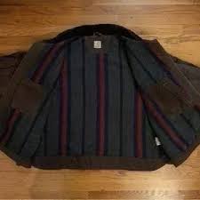 Carhartt | Jackets & Coats | Carhartt Detroit Dark Brown Men Jacket Canvas Duck Blanket Lined Work 3828 5xl | Poshmark