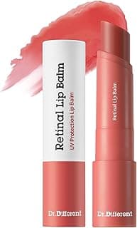 Retinal Lip Balm Tinted, Anti-Wrinkle Lip Treatment with Deep Hydration & Long-Lasting Moisture, K-Skincare made by Korean Dermatologist, 0.14oz