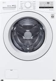 Package - LG - 4.5 Cu. Ft. High Efficiency Stackable Front Load Washer with 6Motion Technology and 7.4 Cu. Ft. Stackable Electric Dryer with FlowSense