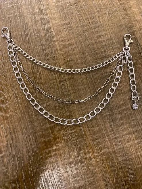 Layered Jeans Chains