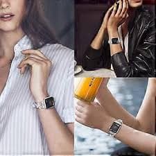 Compatible with Apple Watch Band 41mm 40mm 38mm Women,Luxury Bling Diamond Stainless Steel Bracelet Strap for iWatch Series 7 6 SE 5 4 3 | Fruugo NO