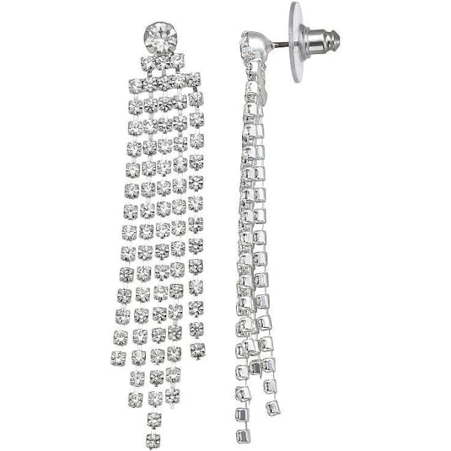 Rhinestone Chandelier Earrings