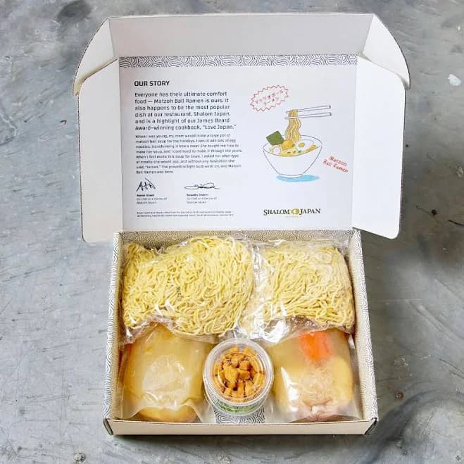 Shalom Japan - Spicy Matzoh Ball Ramen Kit for 2