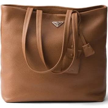 Prada Men's Leather Tote Bag