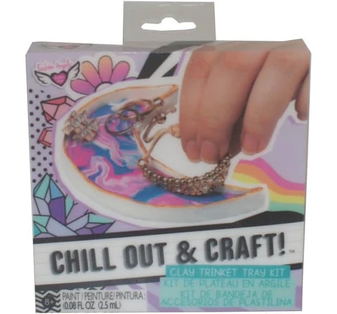 Chill Out & Craft Clay Trinket Tray Kit