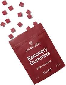 For Wellness Hibiscus Cherry Muscle Recovery Gummies