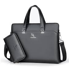 KANGAROO Luxury Brand Leather Men Bag Business Briefcase Laptop Handbag Male Tote Crossbody Shoulder Bag For Men Messenger Bag - AliExpress