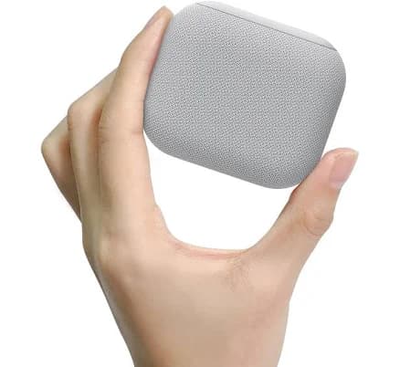 ANJANK Mini Portable Travel White Noise Sound Machine for Adults, 20 Soothing Sounds, Powerful Battery, 30-Level Volume, Sleep Timer, Noise