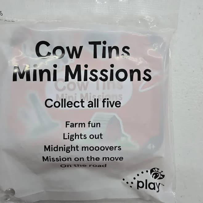 Nip 2026 Chick-fil-a Kids Meal Cow Tins Mini Missions
