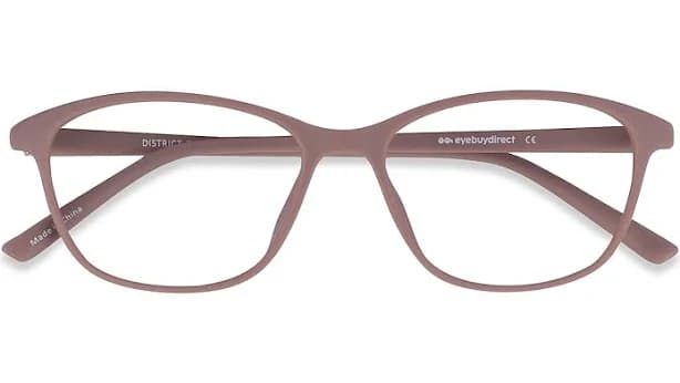 District Rectangle Full-Rim Eyeglasses