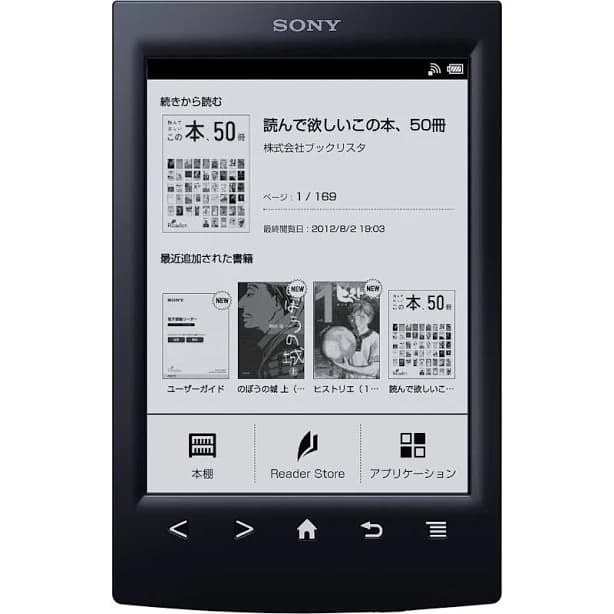 Sony E-Book Reader Wi-Fi Model PRS-T2 / RC Japan New Red F/S AF