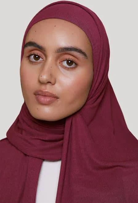 Bamboo Ribbed Jersey Hijab