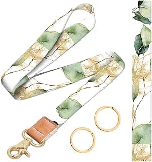 Cool Neck Lanyard for Keys, Wallets and ID Badge Holders, Cute Keychain Long Lanyard for Women Men