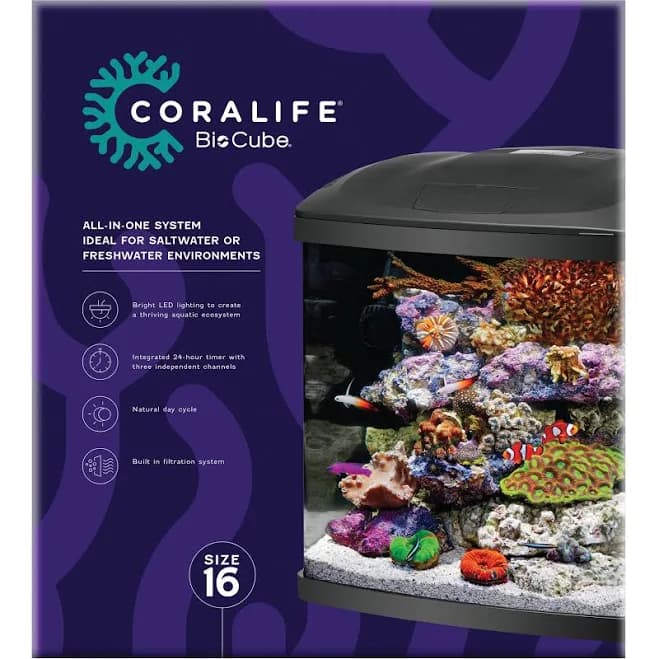 Coralife LED BioCube Aquarium Kit