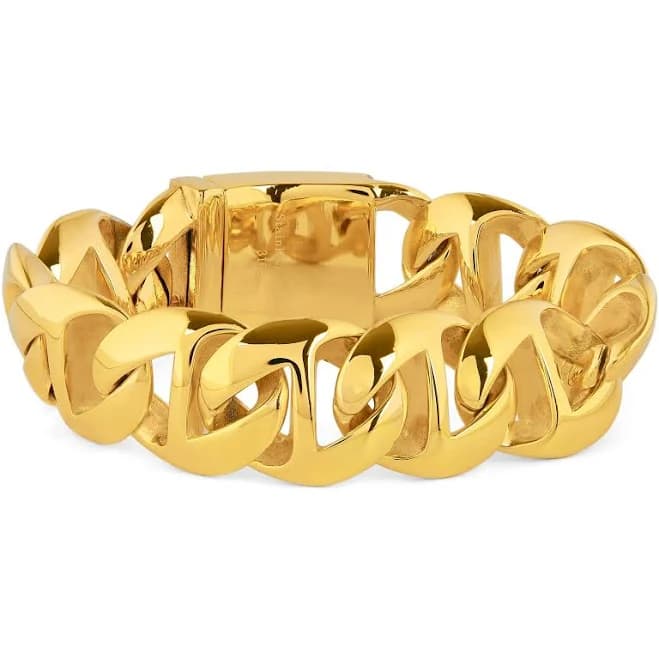Men's Extra Chunky Stainless Steel Curb Chain Bracelet