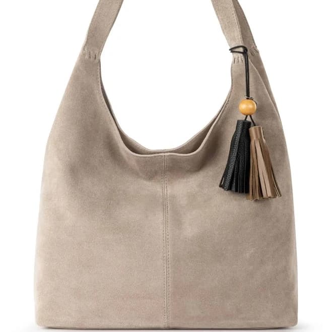 Huntley Leather Hobo Bag
