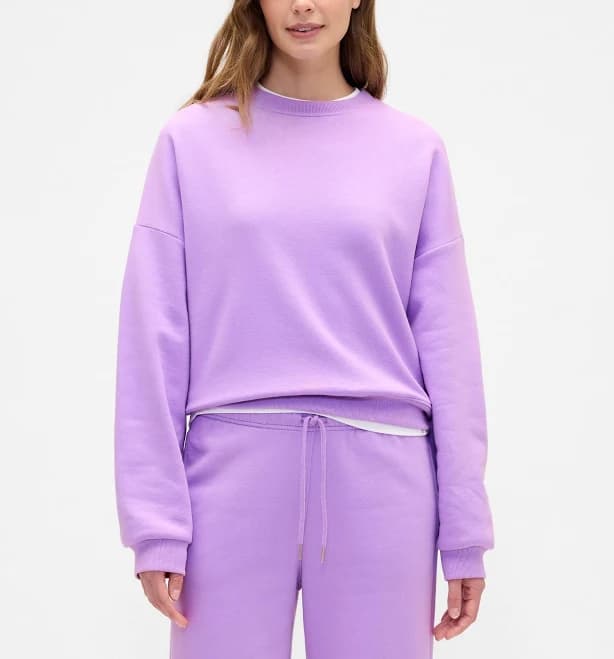 Gap Women's Relaxed Wedge Crewneck Sweatshirt
