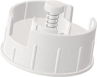 CZPET Automatic Dog and Cat Water Dispenser Bottle Cap Accessories White
