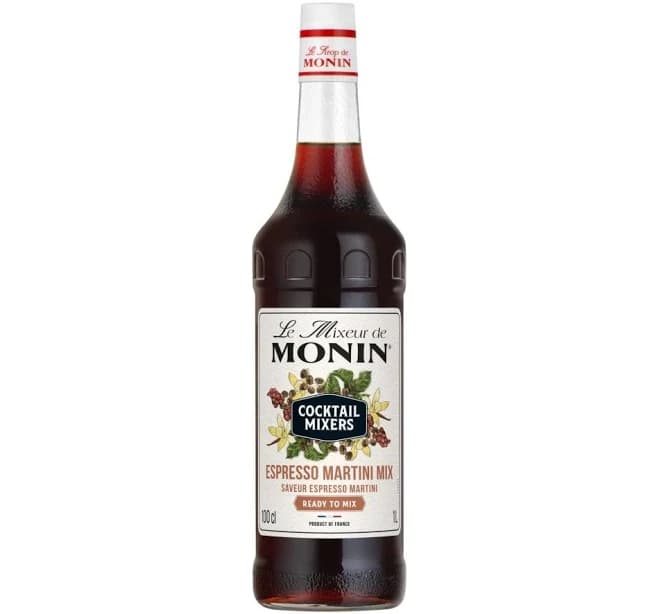 Monin Espresso Martini Cocktail Mixer