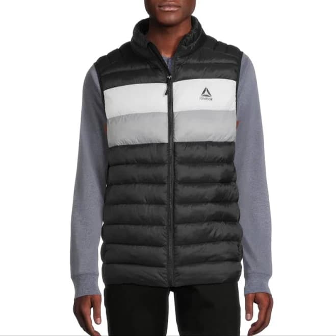 Reebok Men's Lightweight Puffer Vest
