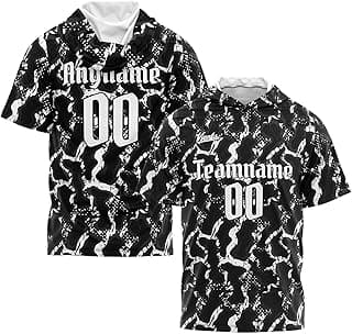 Custom Hooded T Shirt Short Sleeve Hoodies for Adult Kid Shirts with Hoods Printed Name Number Logo