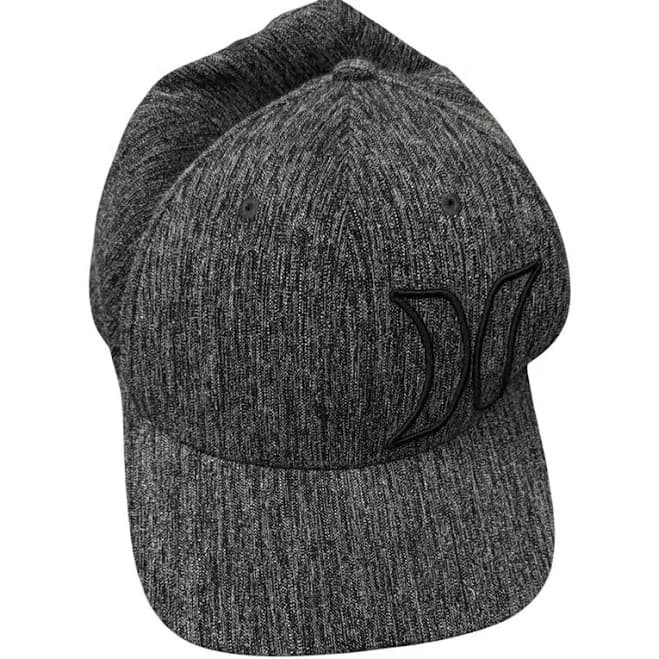 Hurley Gray Baseball Cap With Embroidered Logo